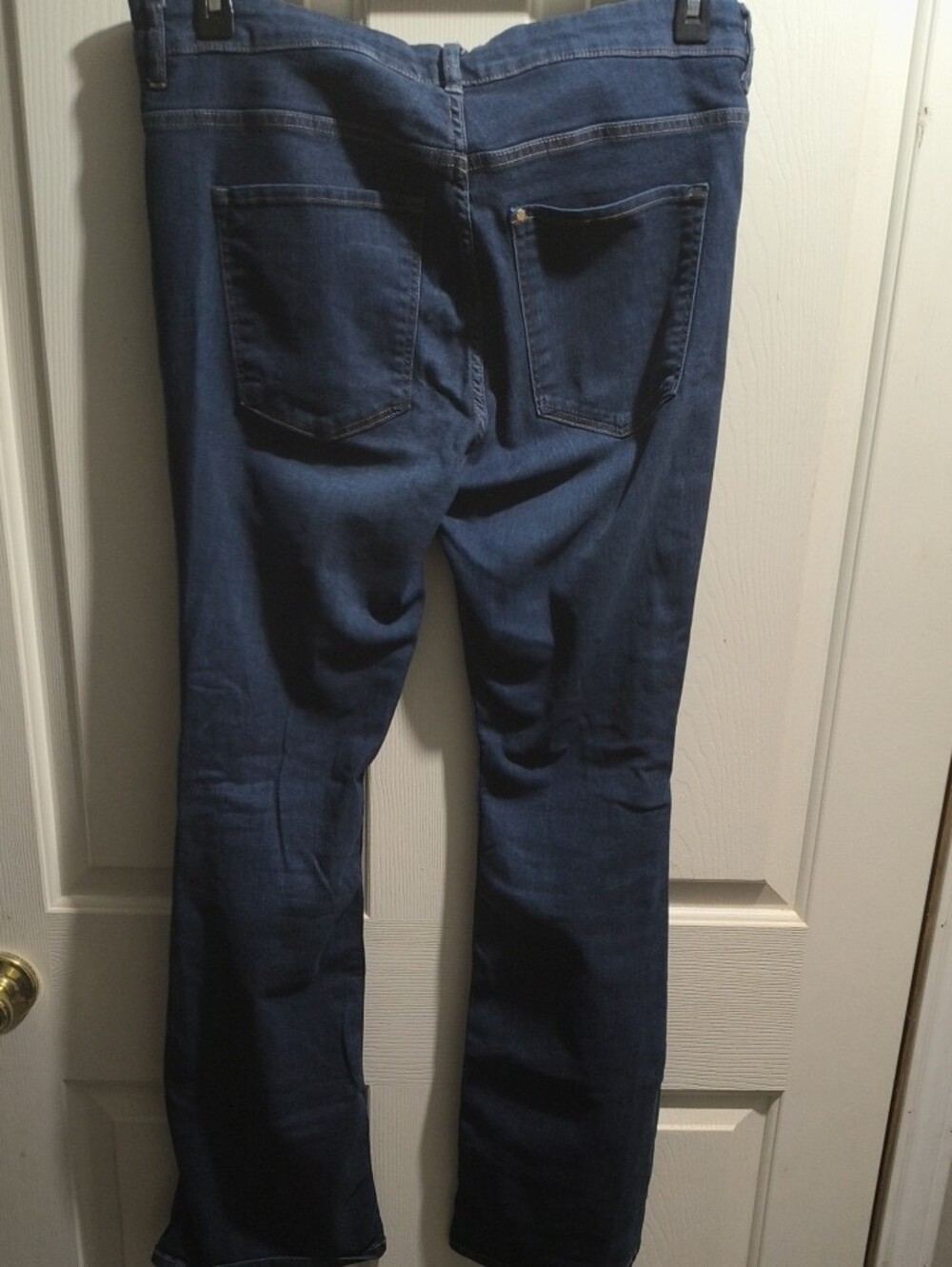 Classic Women's Dark Blue Jeans - Picture 3 of 3
